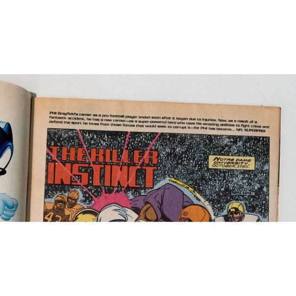 Marvel Comics NFL SuperPro #2 Nov 1991 - Picture 6 of 8